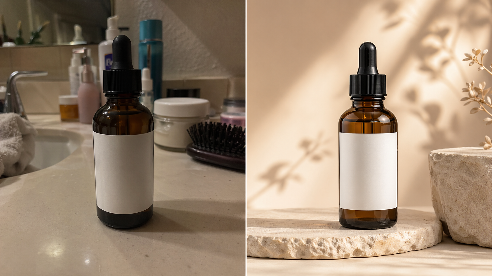 Amateur product shot to premium product photo